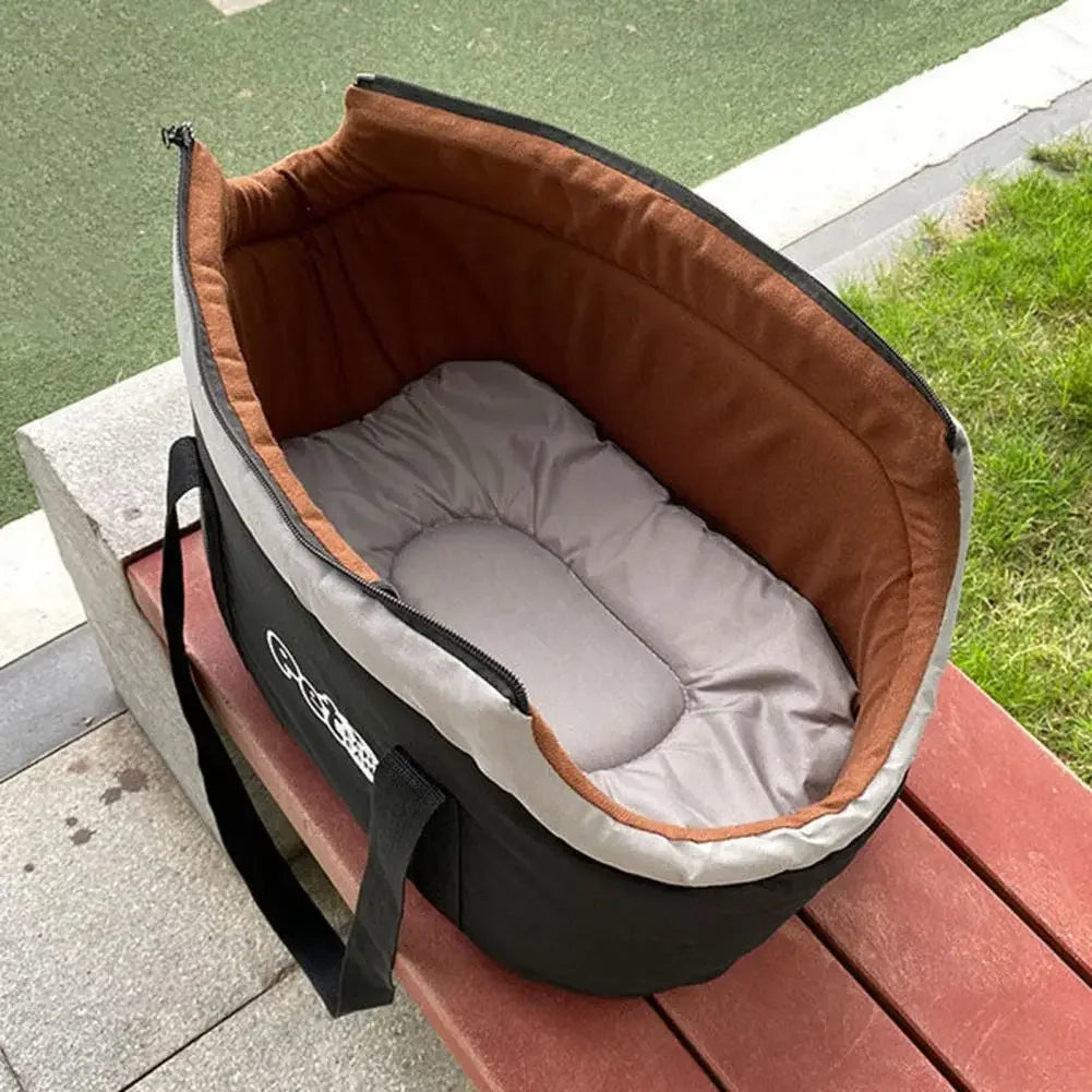 Portable Cat Carrier Pet Bag Soft Adjustable Fabric