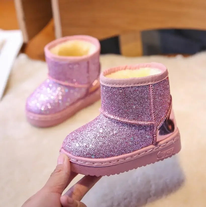 Warm Kids Snow Boots For Children New Toddler