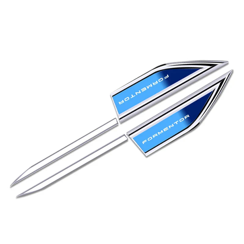 2pcs car accessory Side Doors Blade car stickers