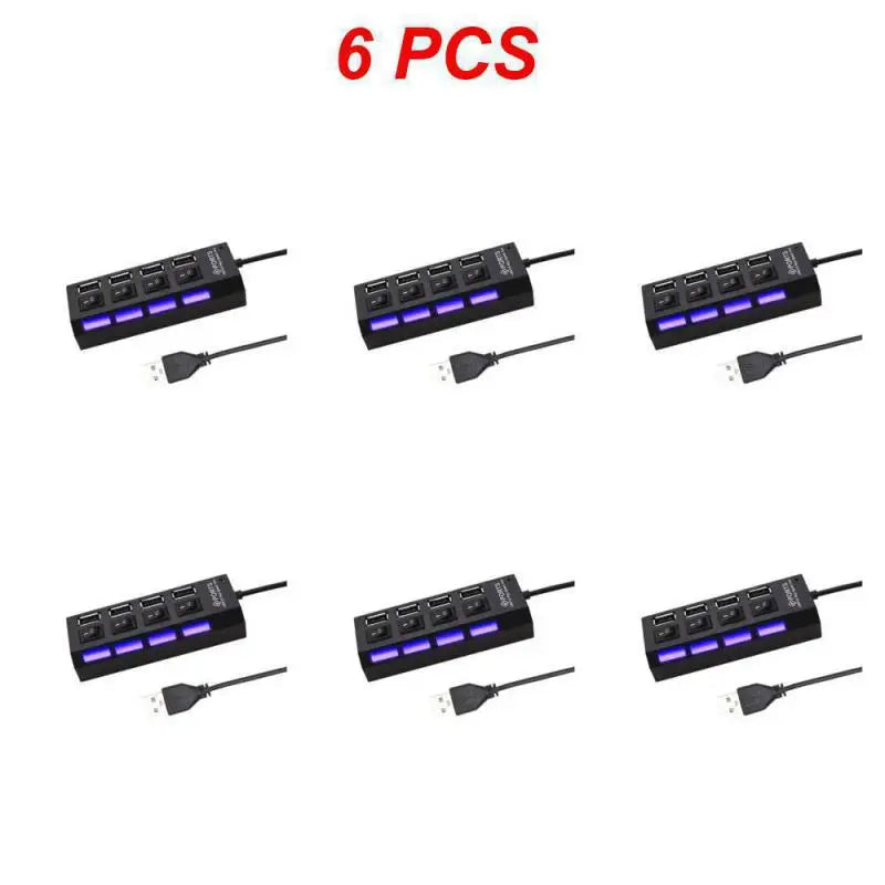 1~8PCS USB Hub USB 2.0 Hub Multi USB