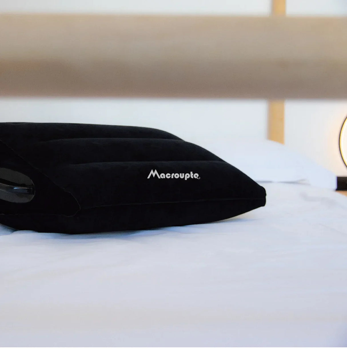 Foldable PVC Flocking Inflatable Wedge Love Pillow Triangle