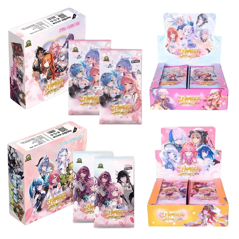 Goddess Card Stories Booster Box Anime Flash Card