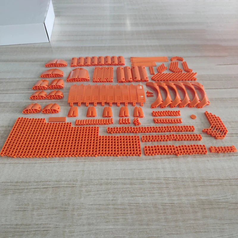 274Pcs/lot MOC Bulk Soft Pin Axle Conectors Truck