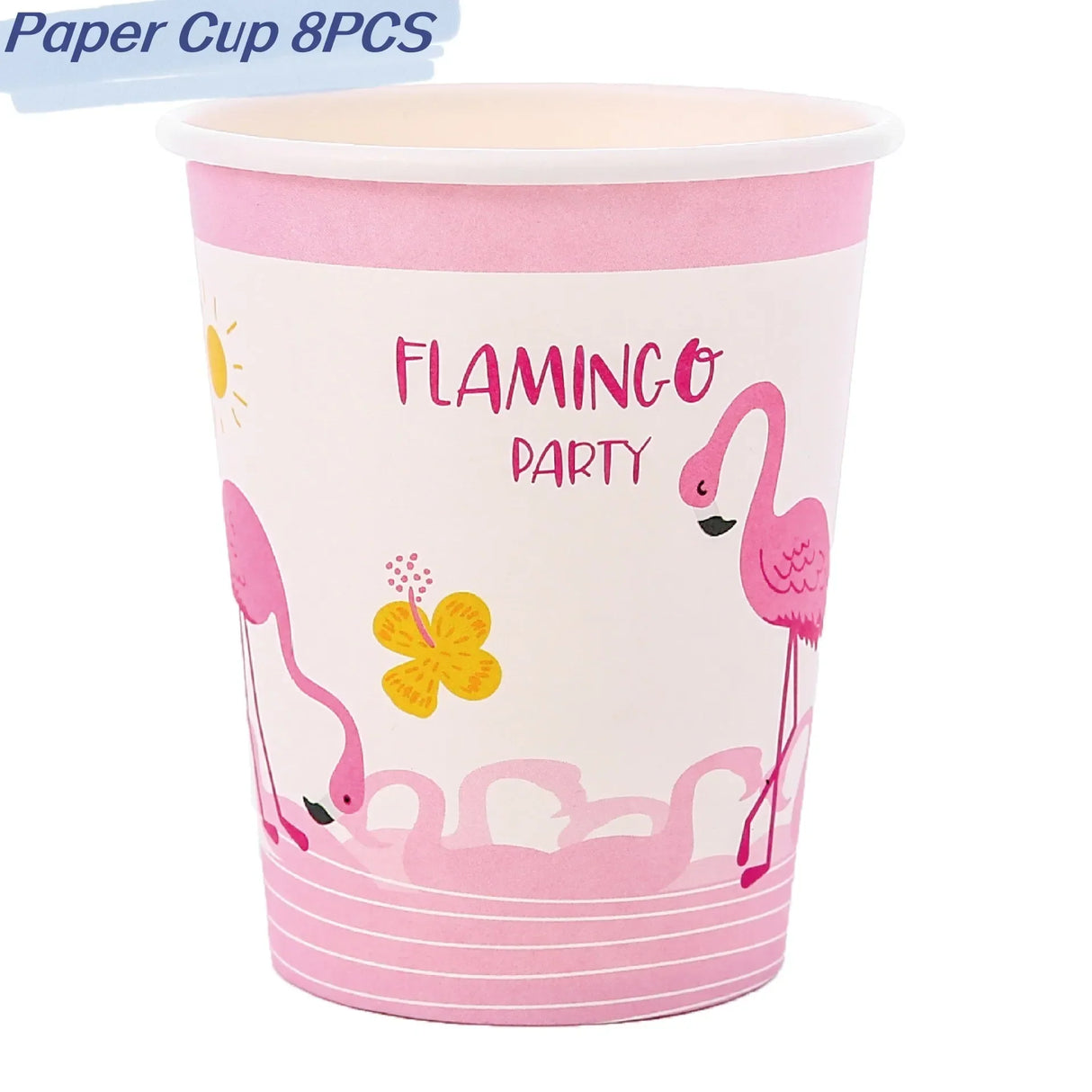 Flamingo Tableware for Birthday Decoration,Knife,Fork and Spoon,Dinner Set,Disposable