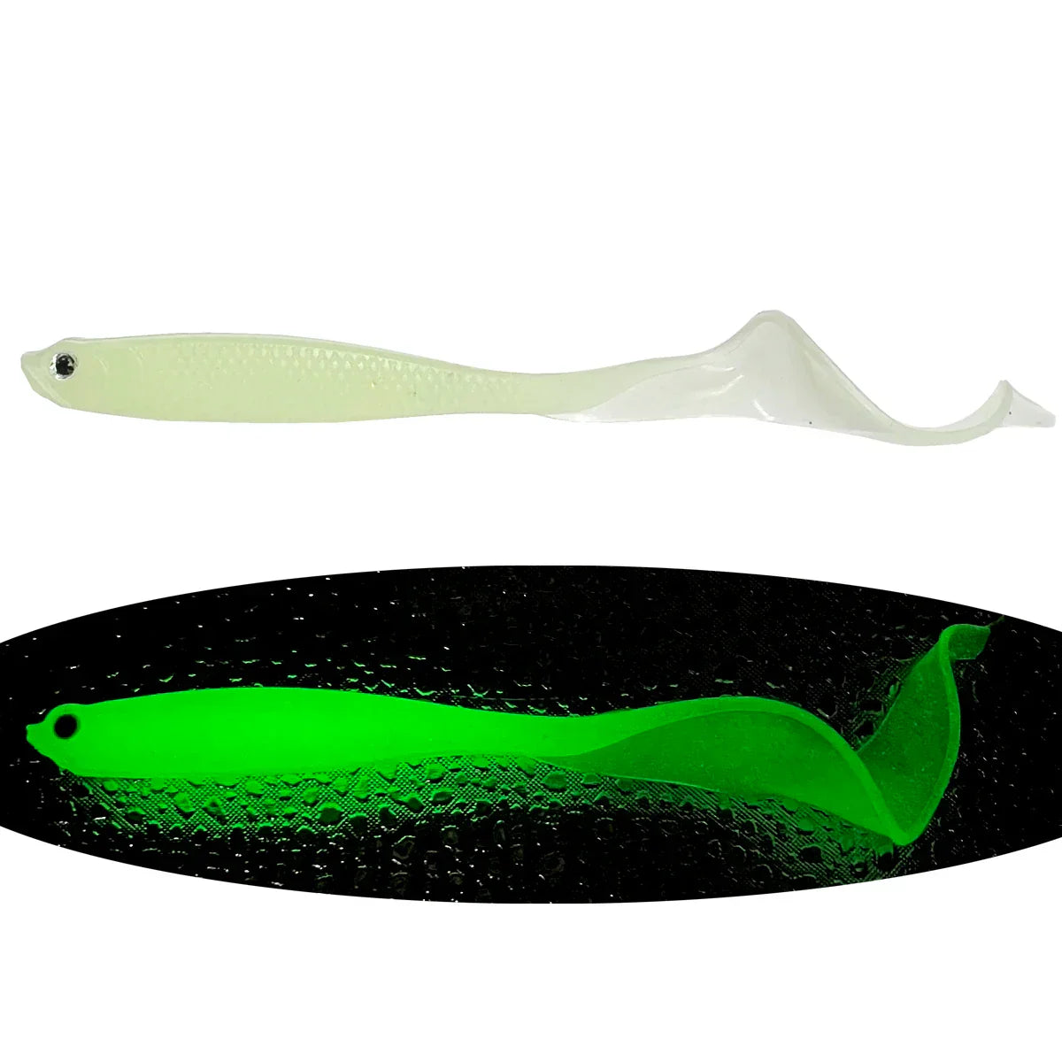 5Pcs lues 2pcs hooks Vigour Perch Fishing Lure