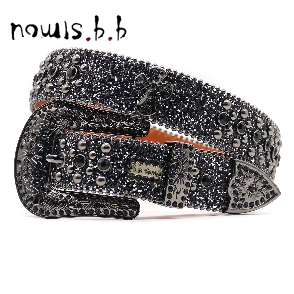 NOWISBB Y2K Rhinestones Belts Quality Western Cowgirl Cowboy