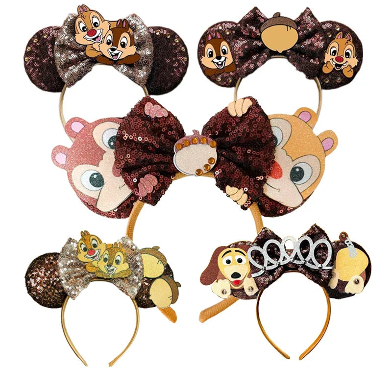 Chip and Dale Mickey Mouse Ears Headbands Women