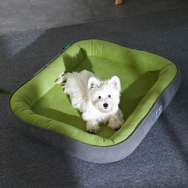 Pet Dog Bed Soft Warm Sleeping Mat On