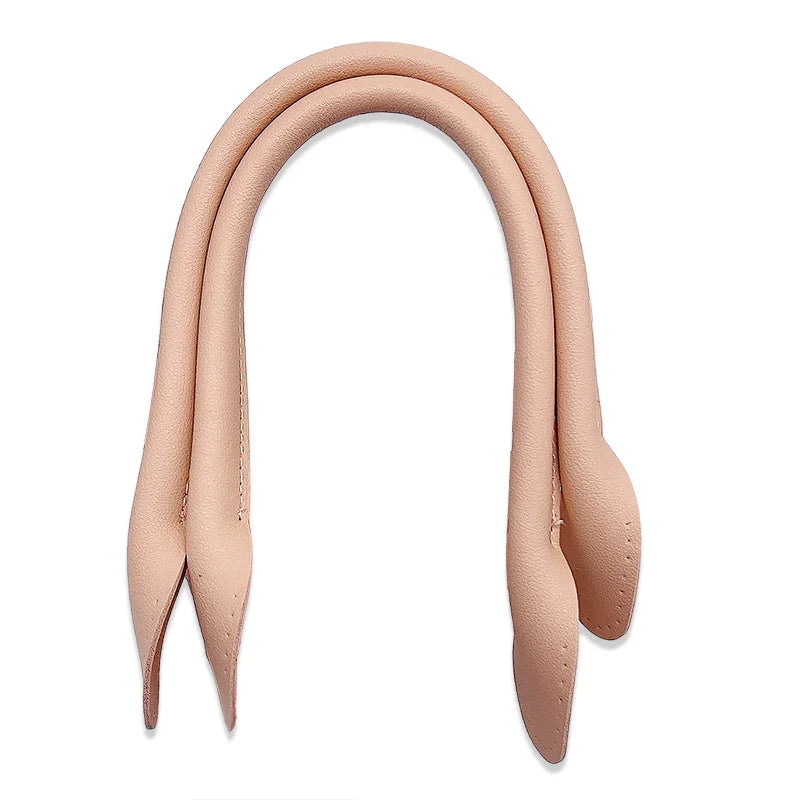 2 Pcs Detachable PU Leather bag Handle Lady
