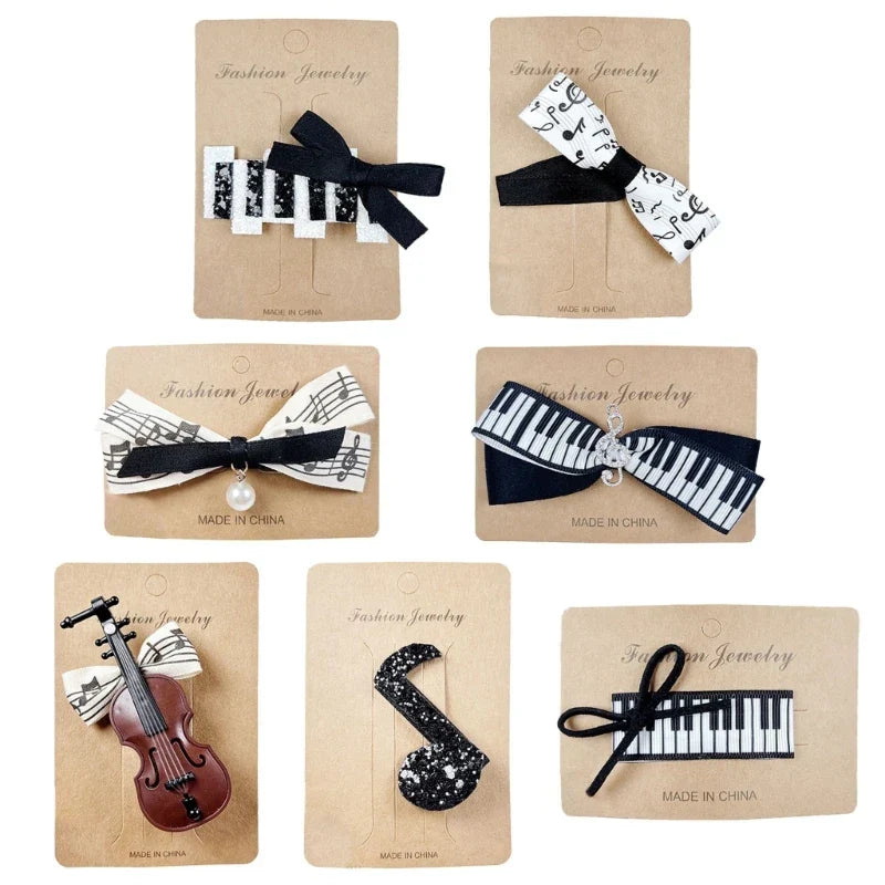Hairpin Hair Clips Violin Musical Note Hair Clip
