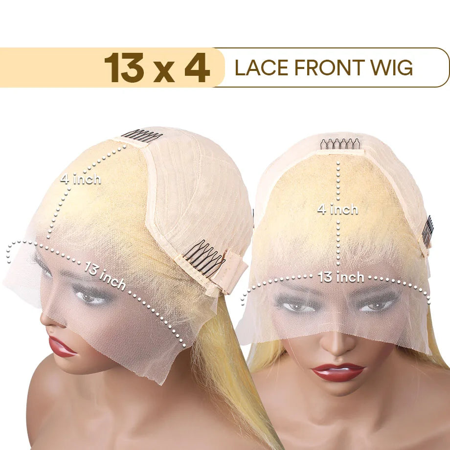 30 inch 613 Blonde Lace Front Human Hair