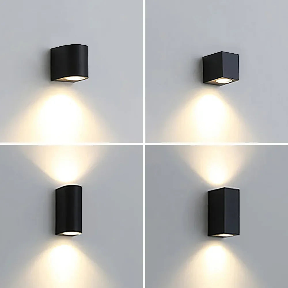 Led Wall Lamp Outdoor Waterproof Up Down GU10