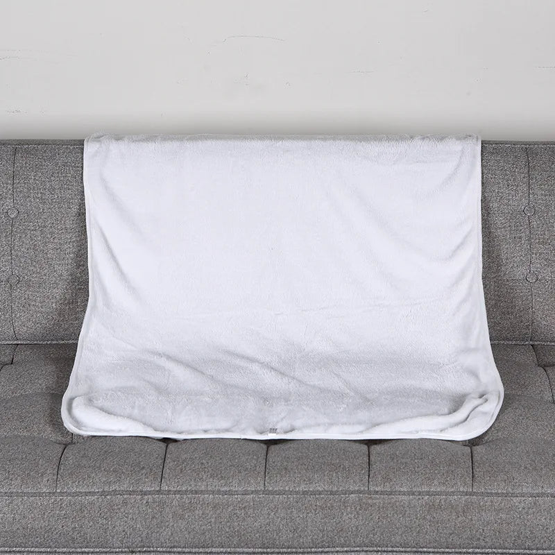 2pcs Towel Sublimation DIY White Blank Double Layer
