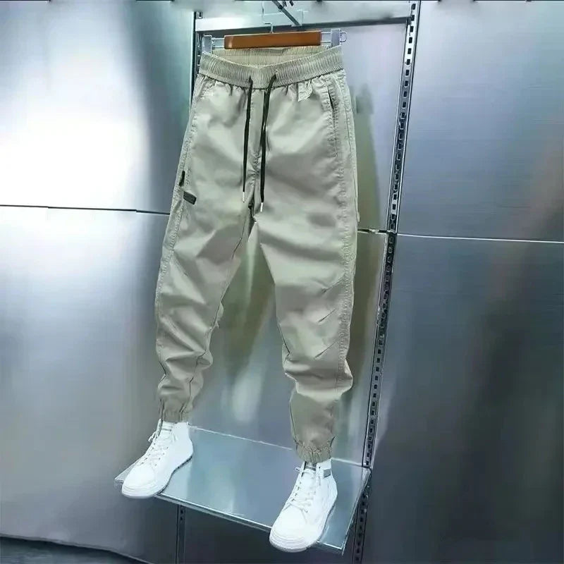 Cotton Joggers Cargo Pants Men Streetwear Hip Hop