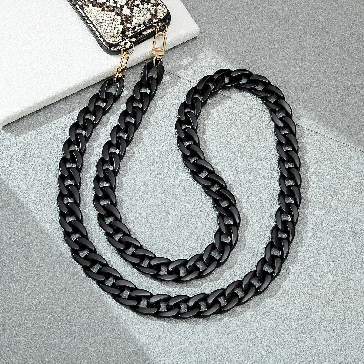 Fashion 120cm Telephone Strap Long Style Acrylic Slant
