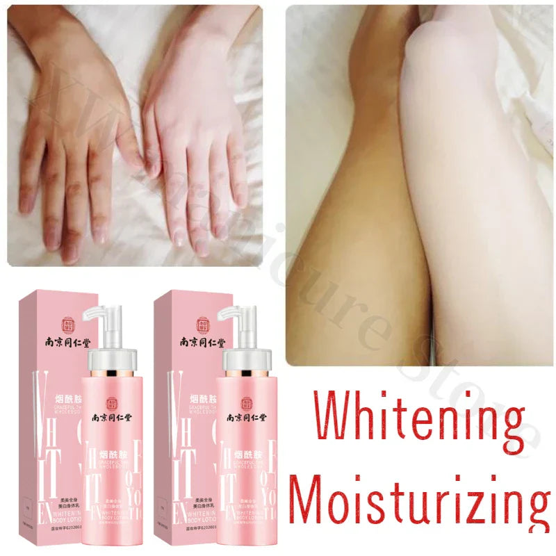 Niacinamide Whitening and Moisturizing Body Milk Exfoliating Melanin