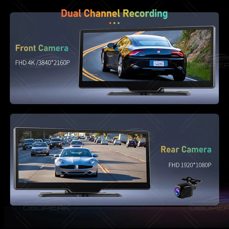 2023 K2 10.26" Dash Cam 4K 2160P Rearview