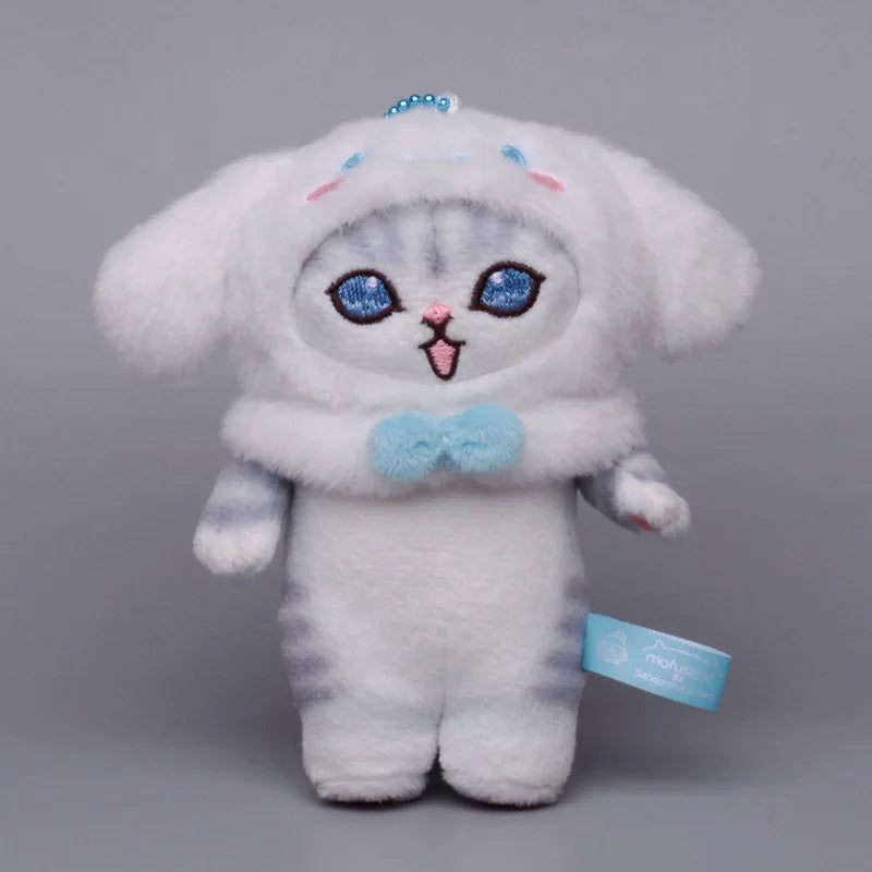 Sanrio Keychain Kuromi Ugly Fish Cat Cinnamoroll Crossdressing
