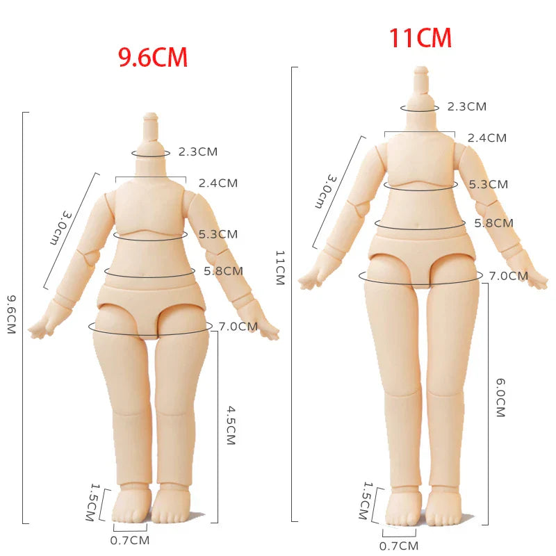 YMY 2nd Generation Doll Body Ob11 Doll Spherical