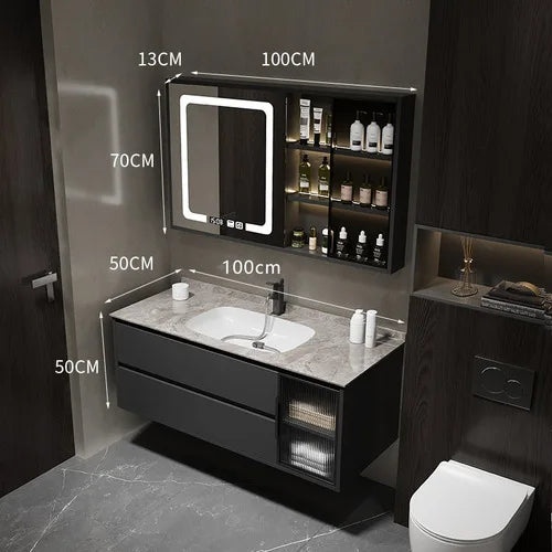 Makeup Bathroom Cabinet Storage Organizer Multipurpose Bathroom Cabinet