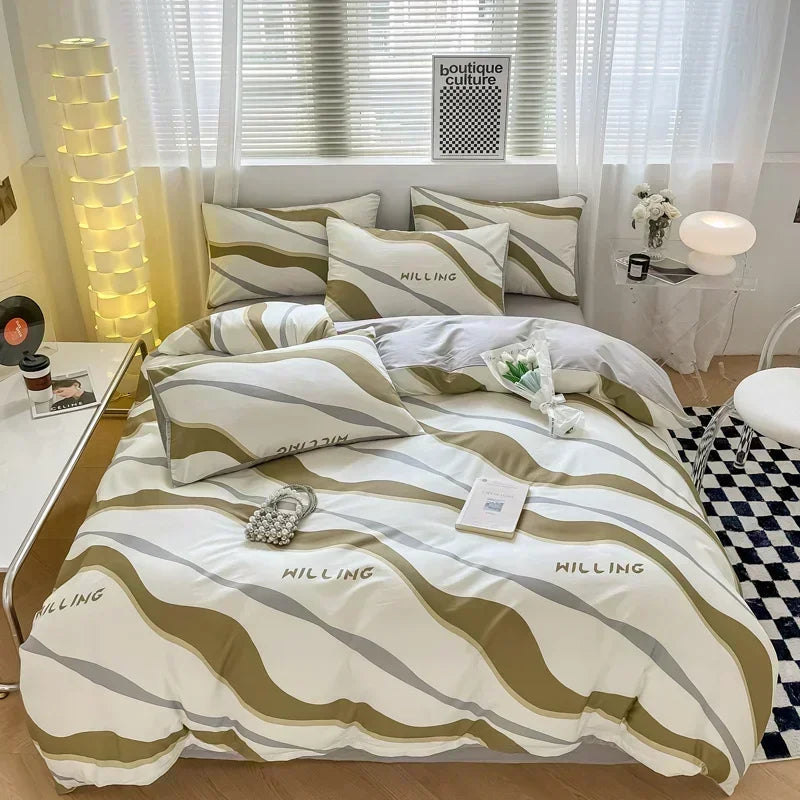High-quality Home Pure Cotton Bedding Set 100% Cotton