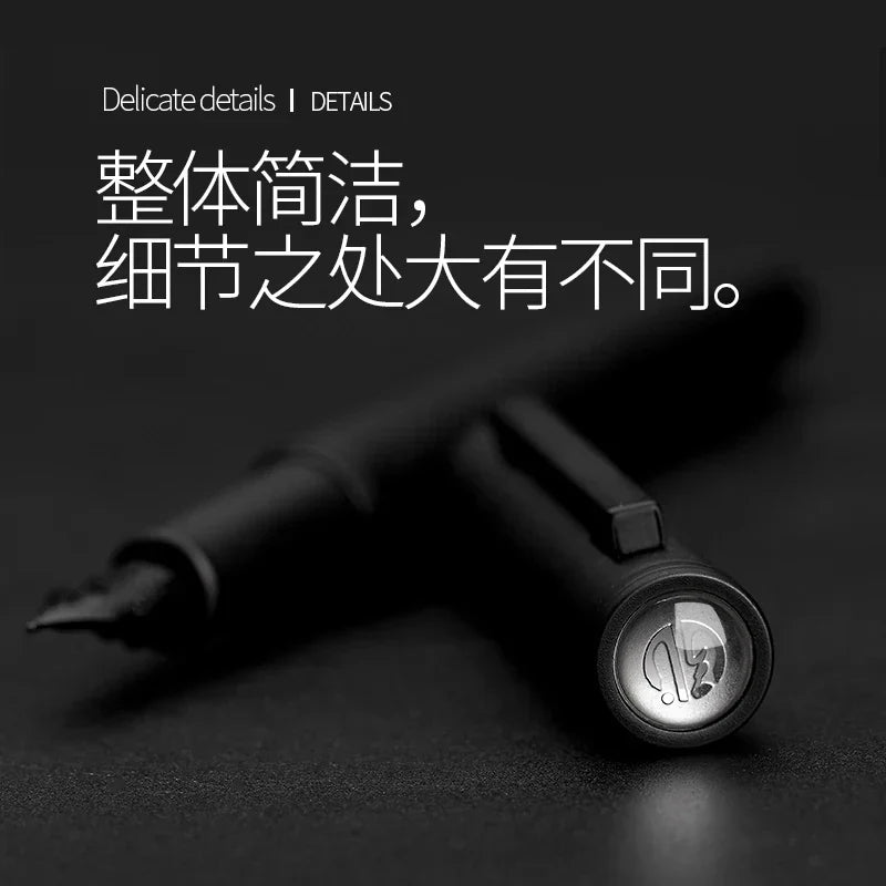 LT Hongdian Titanium Black Forest Pen Calligraphy Student