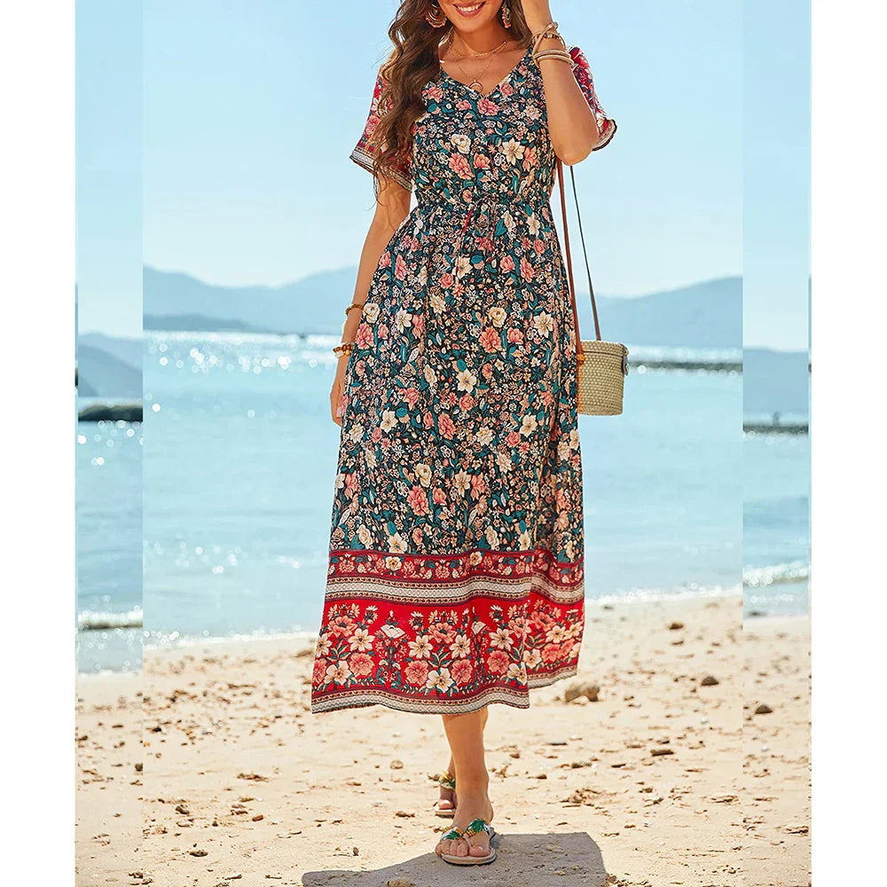 Plus Size Long Dress for Women 2024 Summer