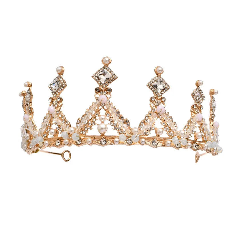 Kids Girls Crystal Tiaras and Crown Headbands Bridal