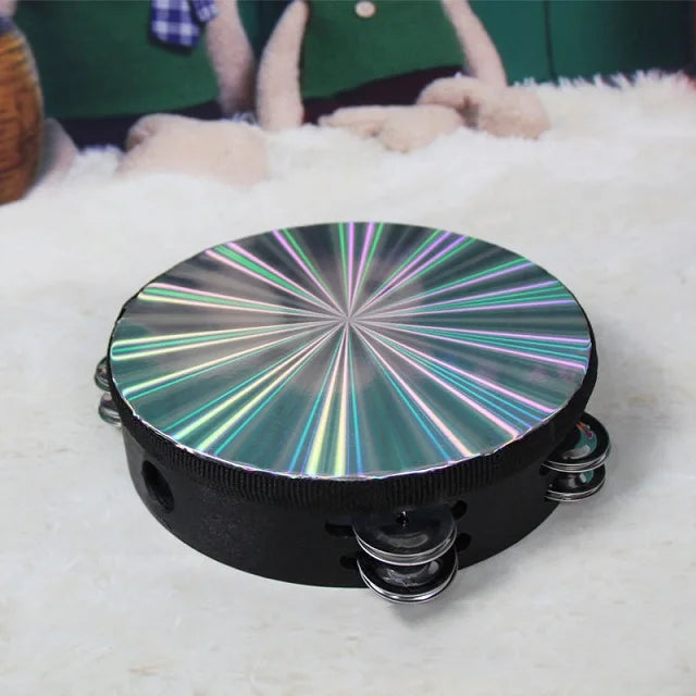 New 8 Inch Double Row Drums Professional Tambourine