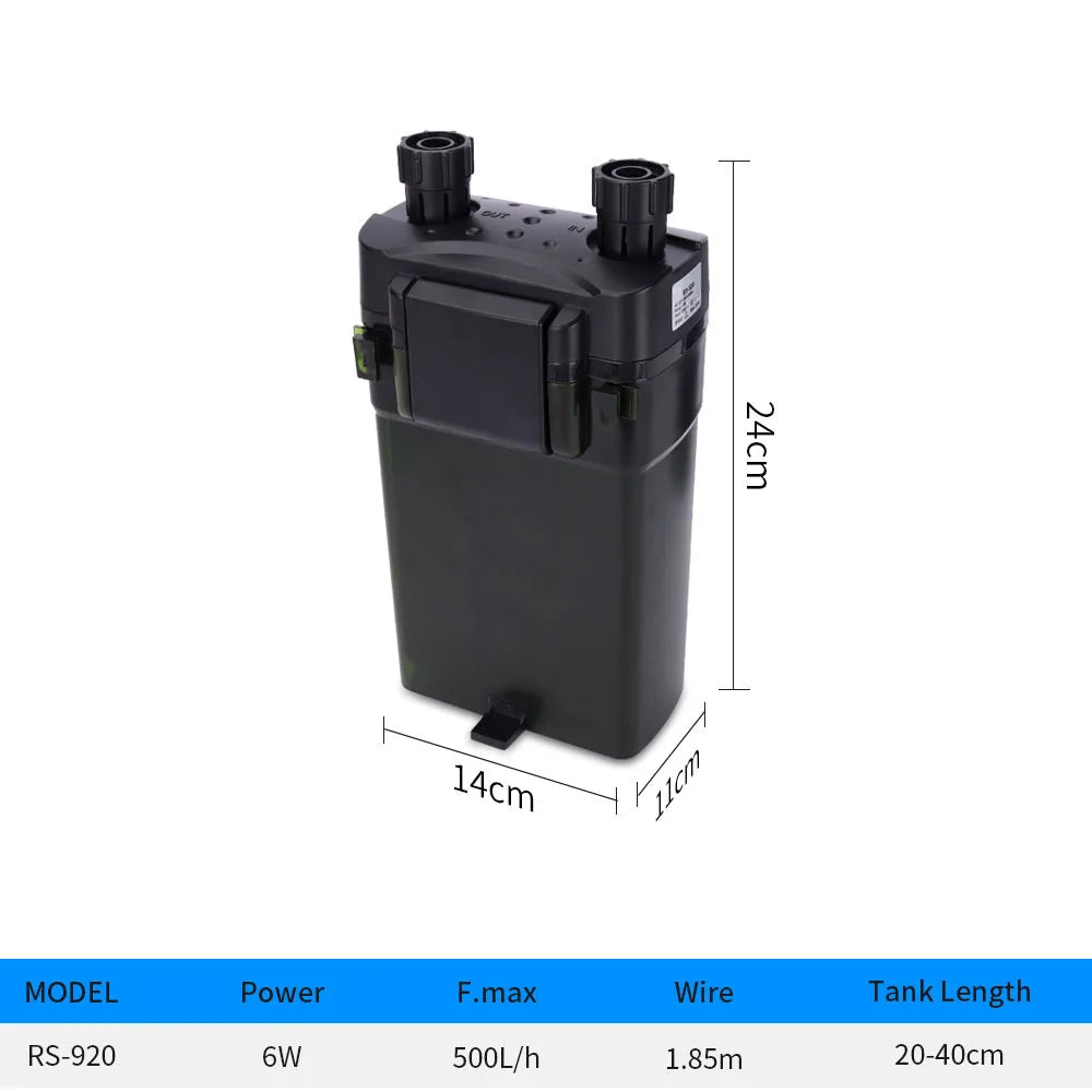 External Filter of Fish Tank Wall Mounted Filter