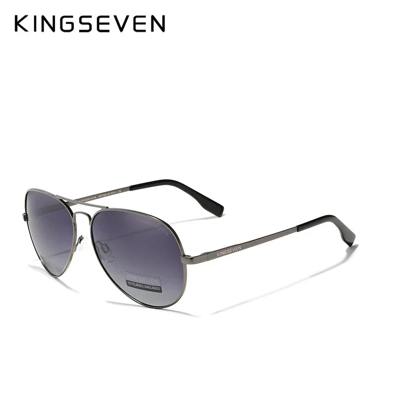 KINGSEVEN New Brand Men Aluminum Sunglasses Photochromic Polarized UV400 Mirror Lens Male Sun Glasses Women For Men‘s Eyewear