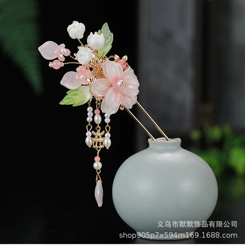 Vintage Hair Sticks Hairpins Chinese Hanfu Hair Accessories