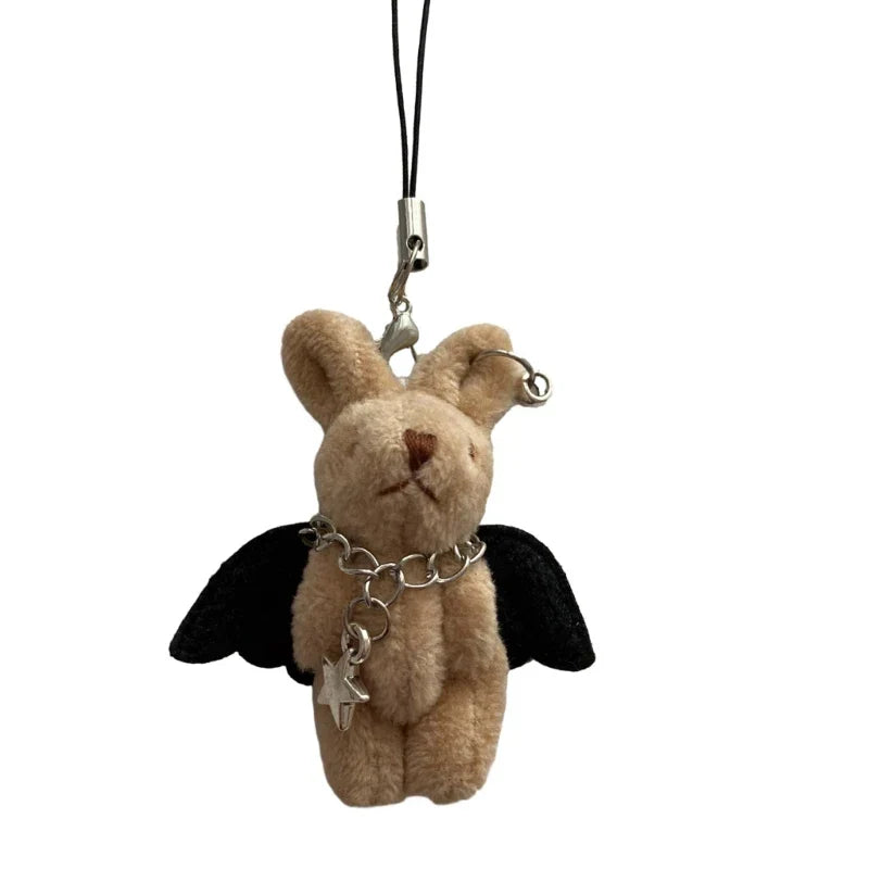 Bunny Heart Phone Chain Korean INS Punk Cute