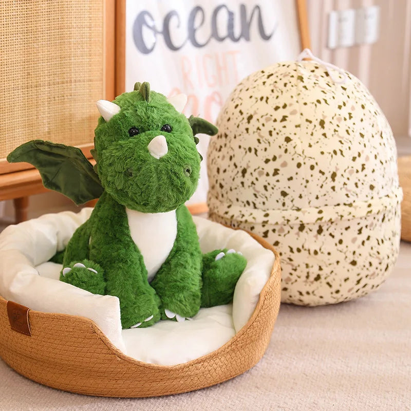 Creative Dinosaur egg Turn Into Dino Plush Toys