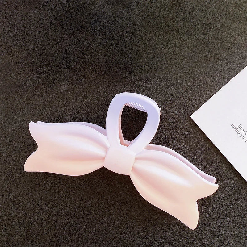 New Geometric Design 12.7CM Oversized Bow Hair Clip