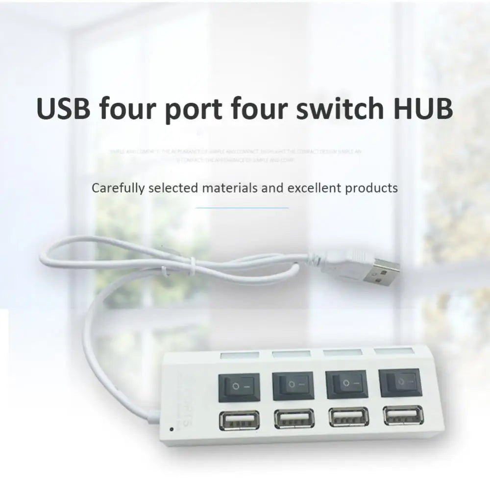 1~8PCS USB Hub USB 2.0 Hub Multi USB