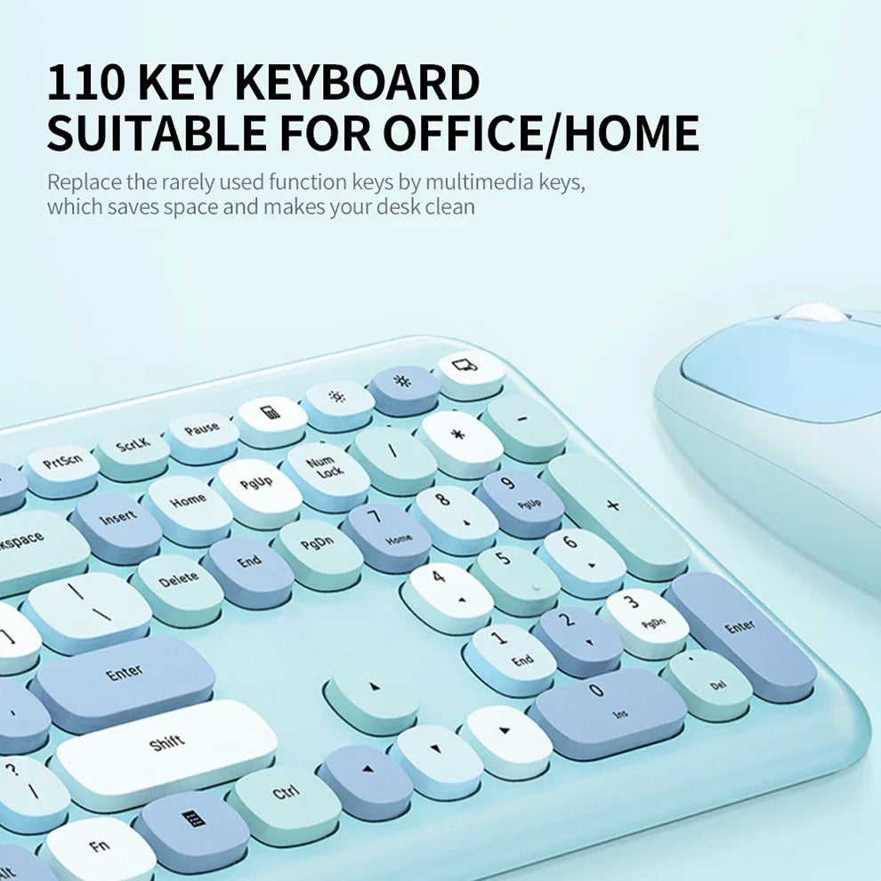Mofii Wireless Keyboard and Mouse Combo Slim Compact