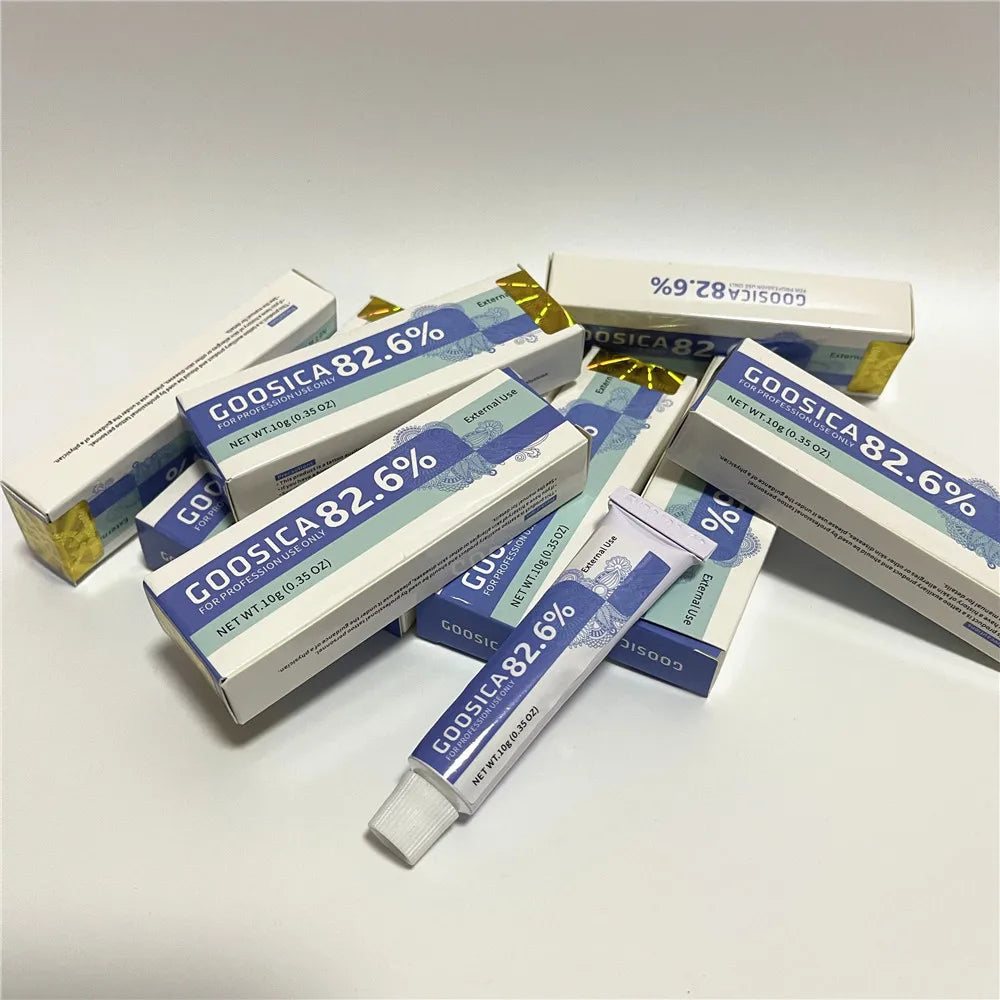 Newest 82.6% Goosica Tattoo Cream Before Permanent Makeup