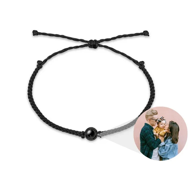 Wholesale Custom Projection Bracelet Adjustable Circle Photo Projection