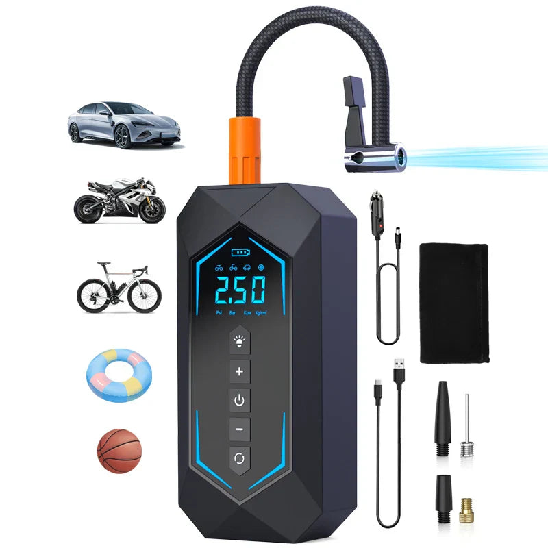 Car Tire inflation pump Portable Air Compressor Wireless