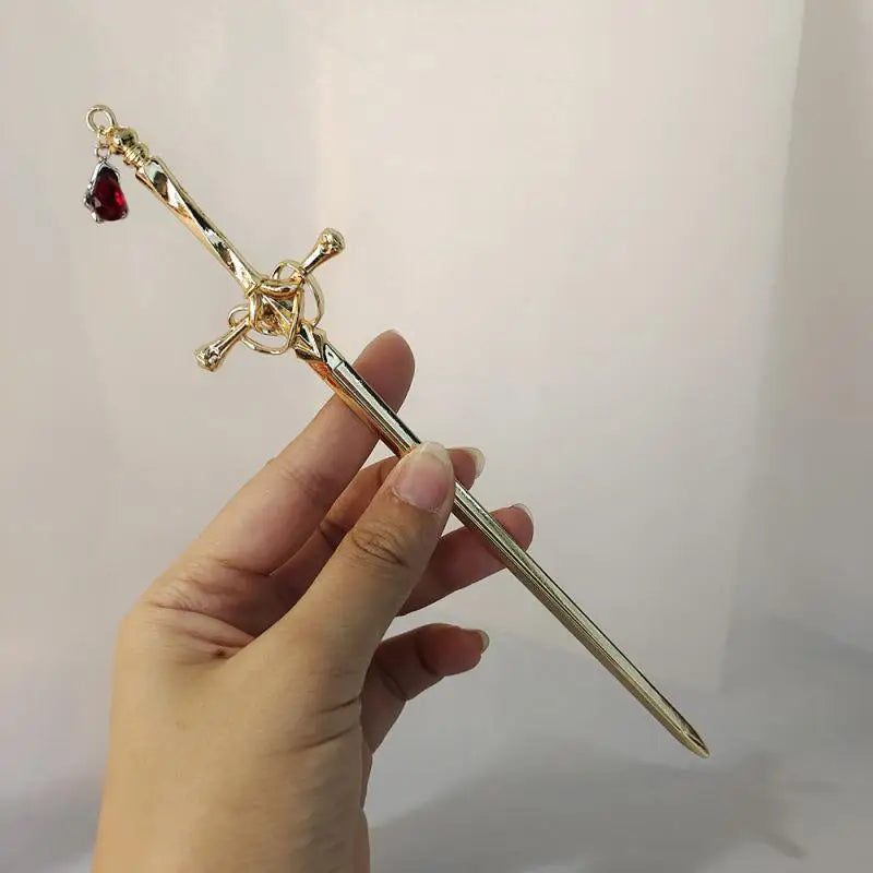 New Retro Sword Hairpin Hair Jewelry Chinese Simple