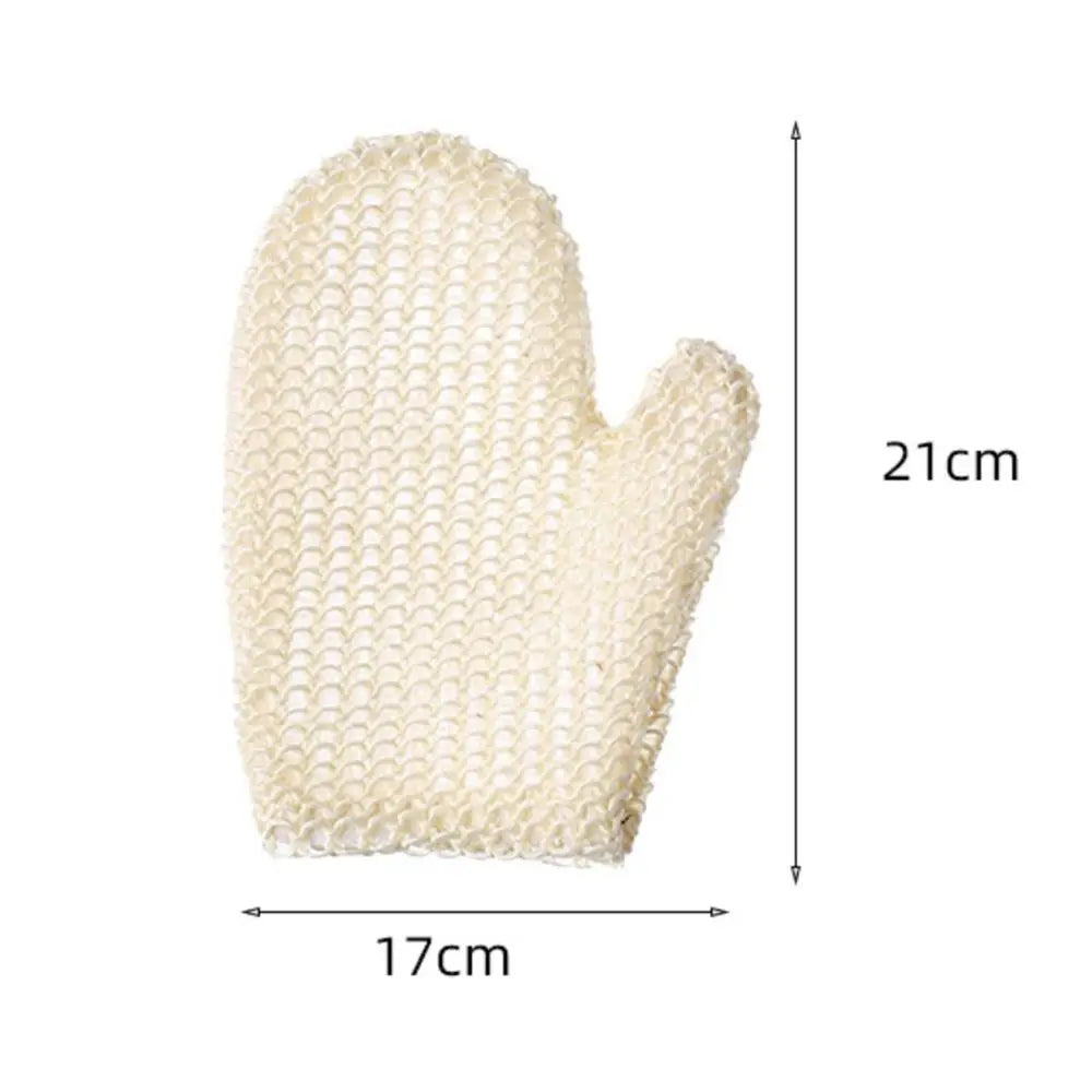 Comfortable Sisal Bath Gloves Household Item Body Wash