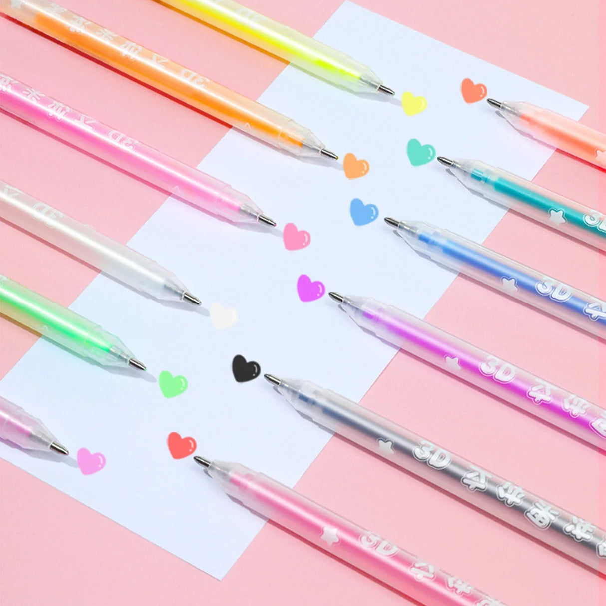 Multi-colored Painting Highlighter Colourful Highlighters DIY Double Line