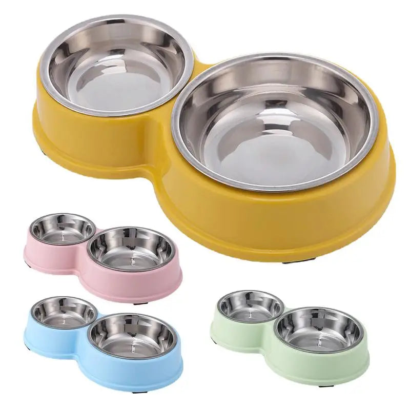 Pet Food Bowls Dog Water Bowl Puppy Feeding