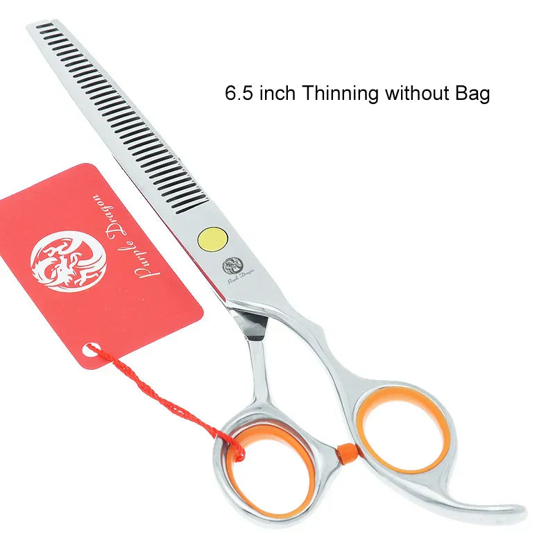 Purple Dragon 7 inch Hair Cutting Scissors 6.5