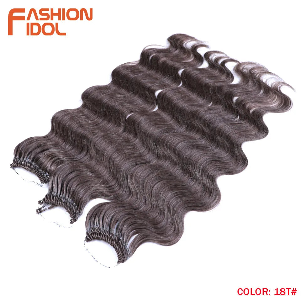 FASHION IDOL 24 Inch Body Wave Crochet Hair