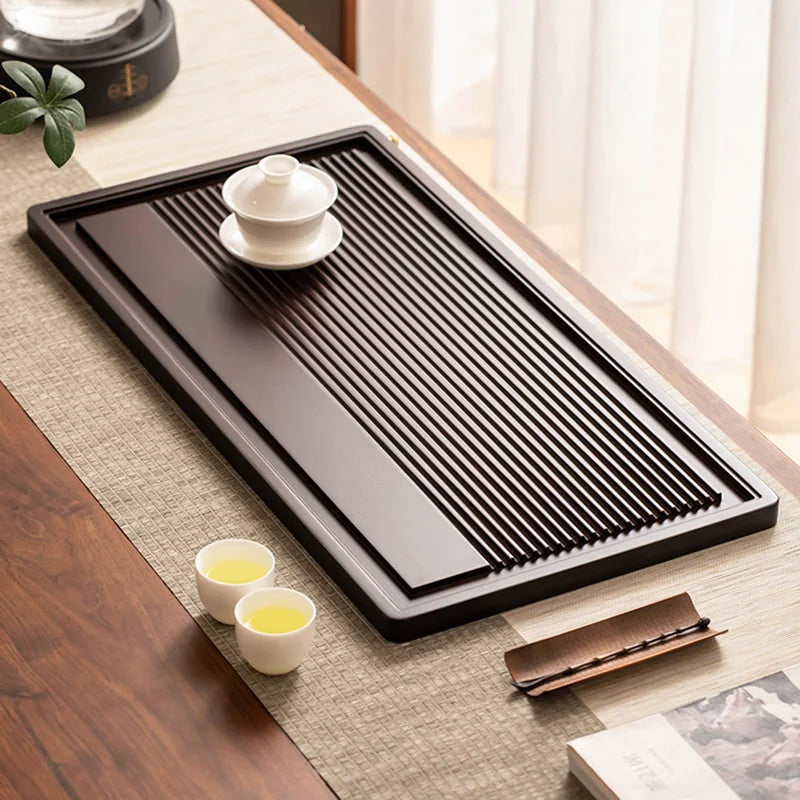 Kitchen Gadget Tea Tray Wood Coffeeware Teaware Office