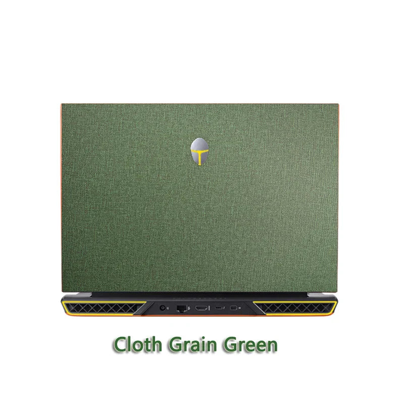 Crazy Horse PU Leather Laptop Sticker Skin Decals