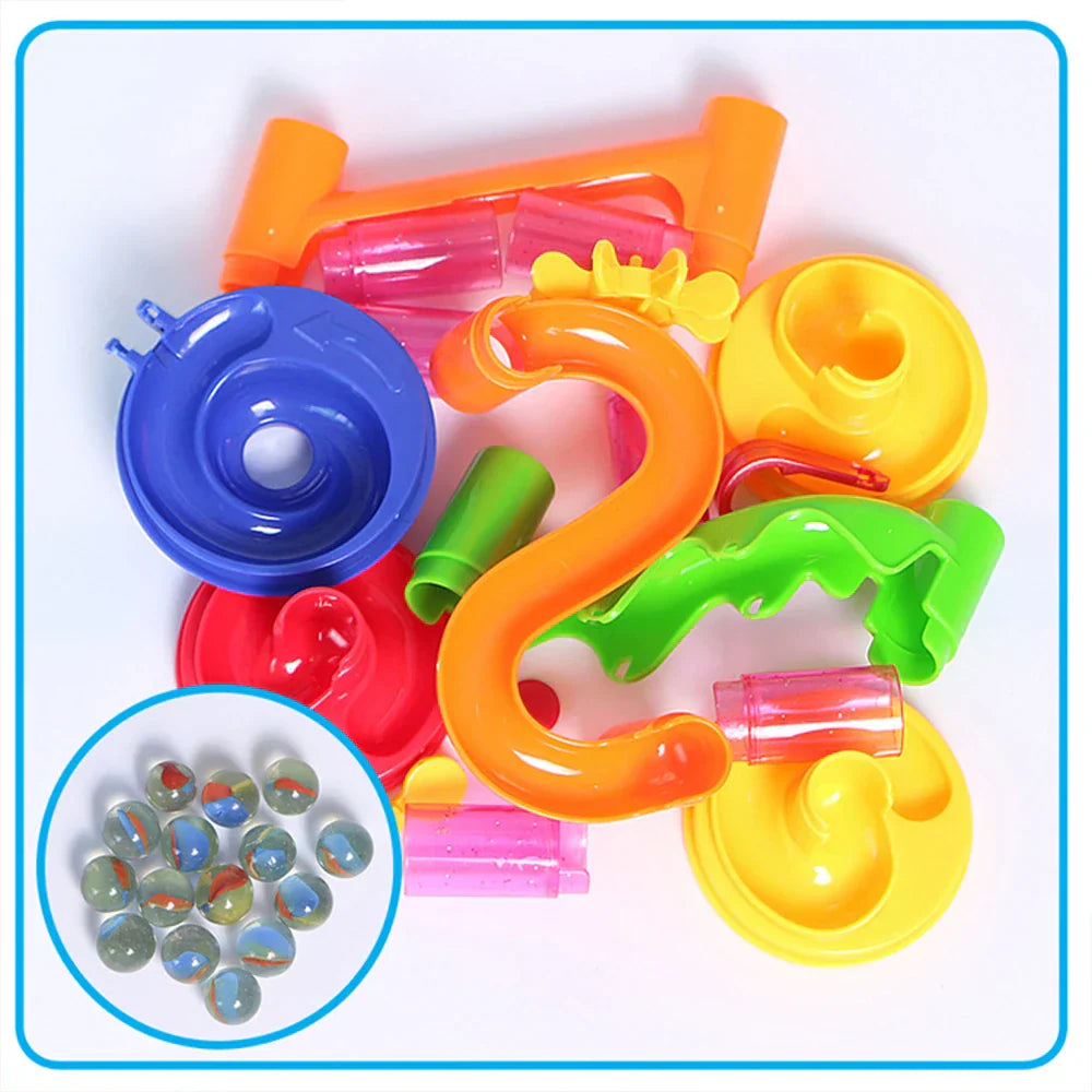29pcs DIY Building Blocks Toy Funnel Slide Brick