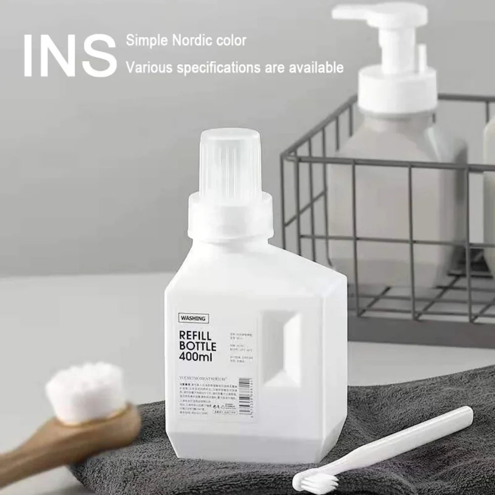 Laundry Detergent Refillable Bottle Laundry Liquid Dispenser 5008001000ml